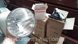 Lot of 5 Parcan 56 Spot Lights with Bulbs