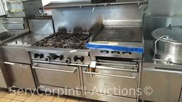 Sunfire Gas Griddle Combo Commercial Oven Range 1010100100739 Asset 10141