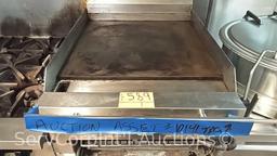 Sunfire Gas Griddle Combo Commercial Oven Range 1010100100739 Asset 10141