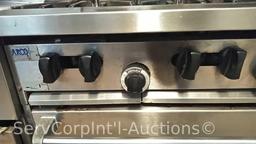 Sunfire Gas Griddle Combo Commercial Oven Range 1010100100739 Asset 10141