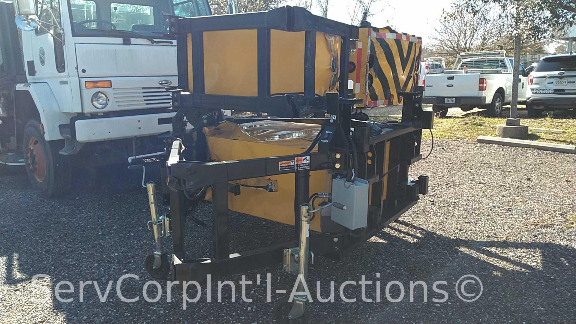 Trinity Highway Crash Attenuator SN: SSM000381 MN: SS180M, Has Been Hit/Damaged (NOTE: Purchaser