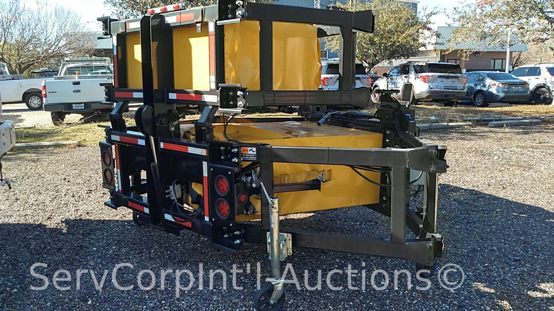 Trinity Highway Crash Attenuator SN: SSM000381 MN: SS180M, Has Been Hit/Damaged (NOTE: Purchaser