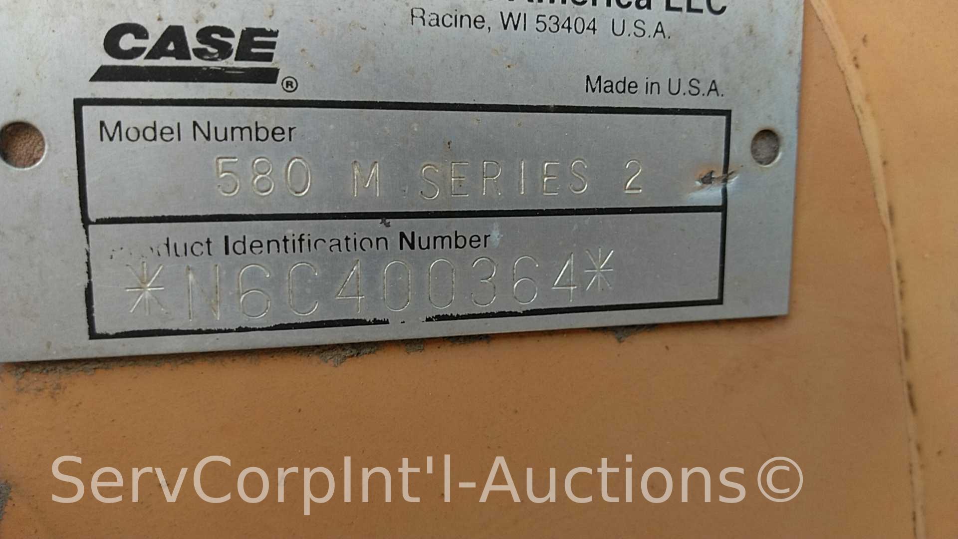 Case 580M Series 2 Backhoe