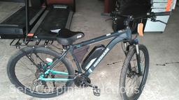 Rockshark Cloud 9 Electric Bicycle with Charger and Battery Box Key