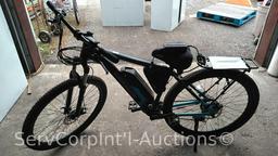 Rockshark Cloud 9 Electric Bicycle with Charger and Battery Box Key