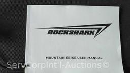 Rockshark Cloud 9 Electric Bicycle with Charger and Battery Box Key