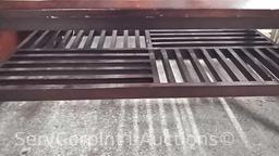 Coffee Table with Glass Pane Top (Seller: STP Sheriff)