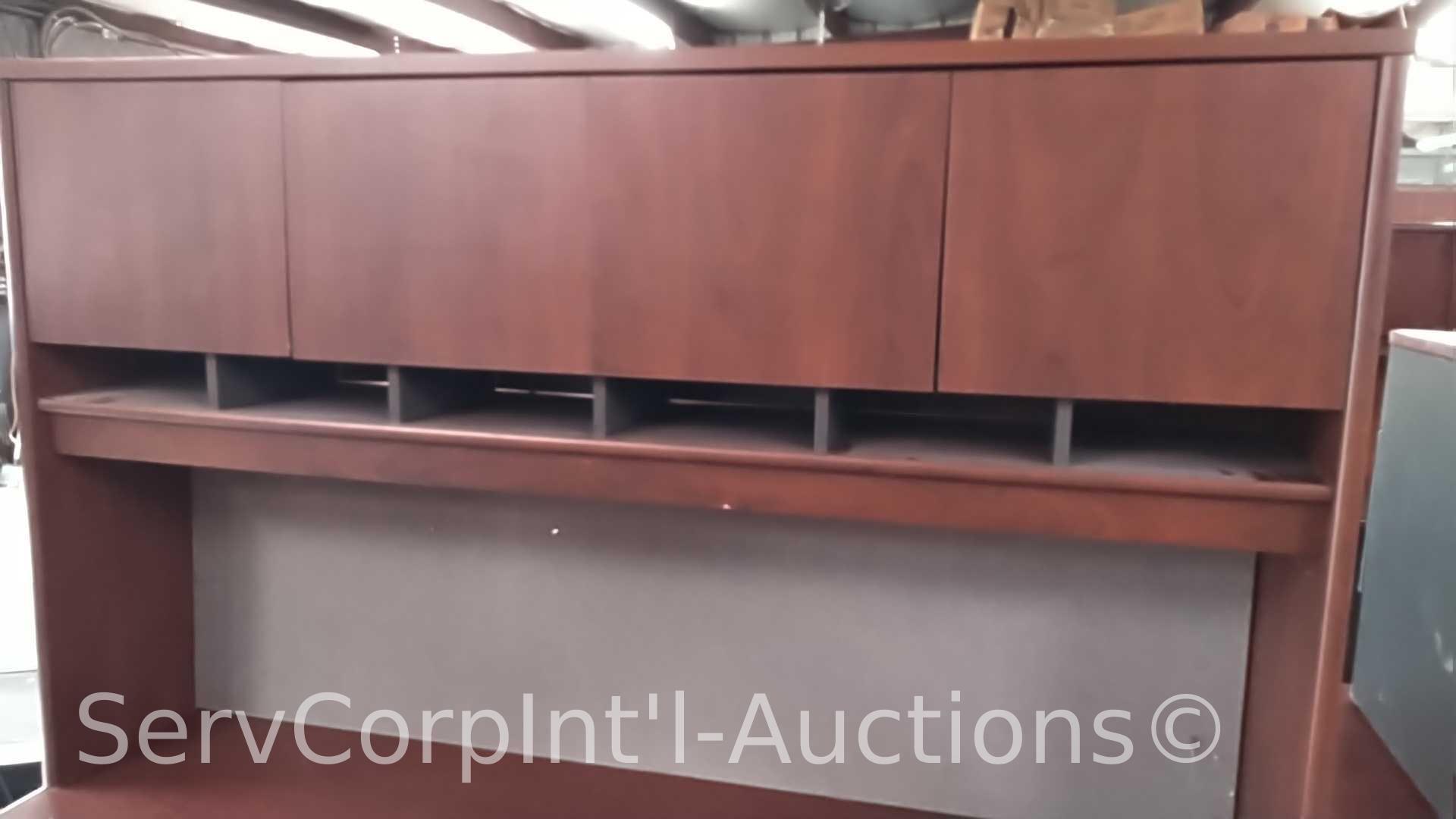 Lot of 6' Desk with Topper Missing Right Hand Return (Seller: STP Sheriff)