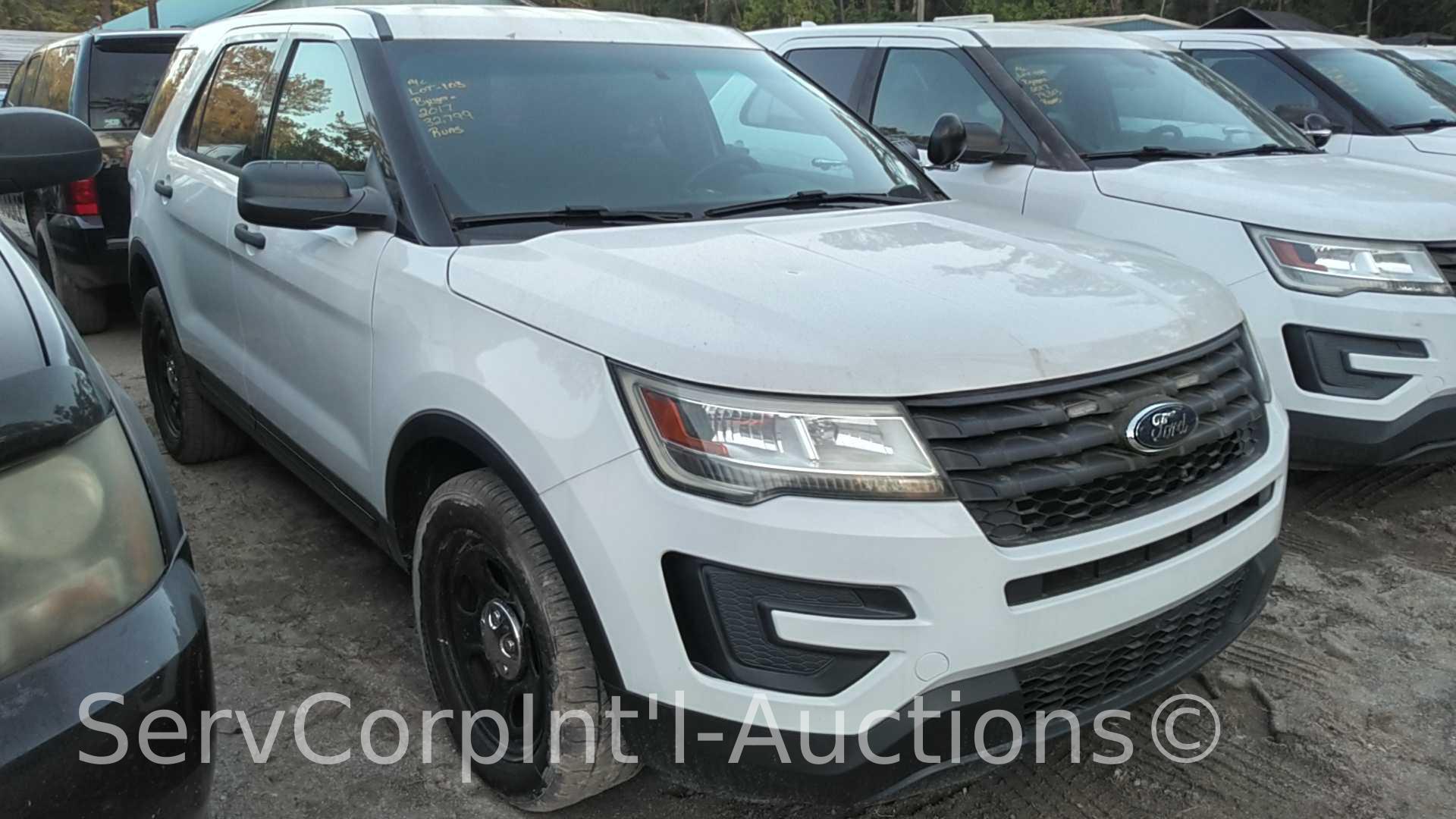 2017 Ford Explorer Multipurpose Vehicle (MPV), VIN # 1FM5K8AR3HGB71531