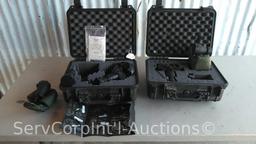 Lot on Shelf of 2 Night Vision Goggles TD-300 (Seller: STP Sheriff)