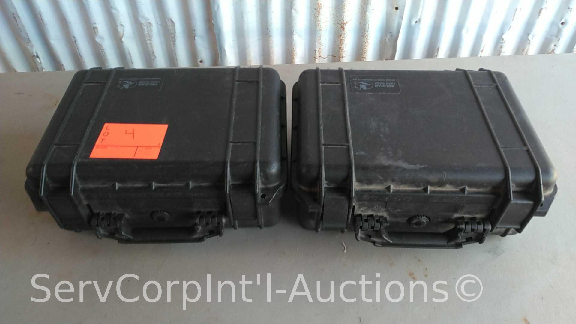 Lot on Shelf of 2 Night Vision Goggles TD-300 (Seller: STP Sheriff)