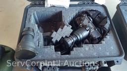 Lot on Shelf of 2 Night Vision Goggles TD-300 (Seller: STP Sheriff)
