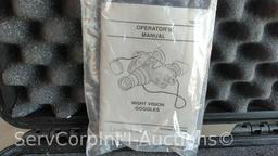 Lot on Shelf of 2 Night Vision Goggles TD-300 (Seller: STP Sheriff)