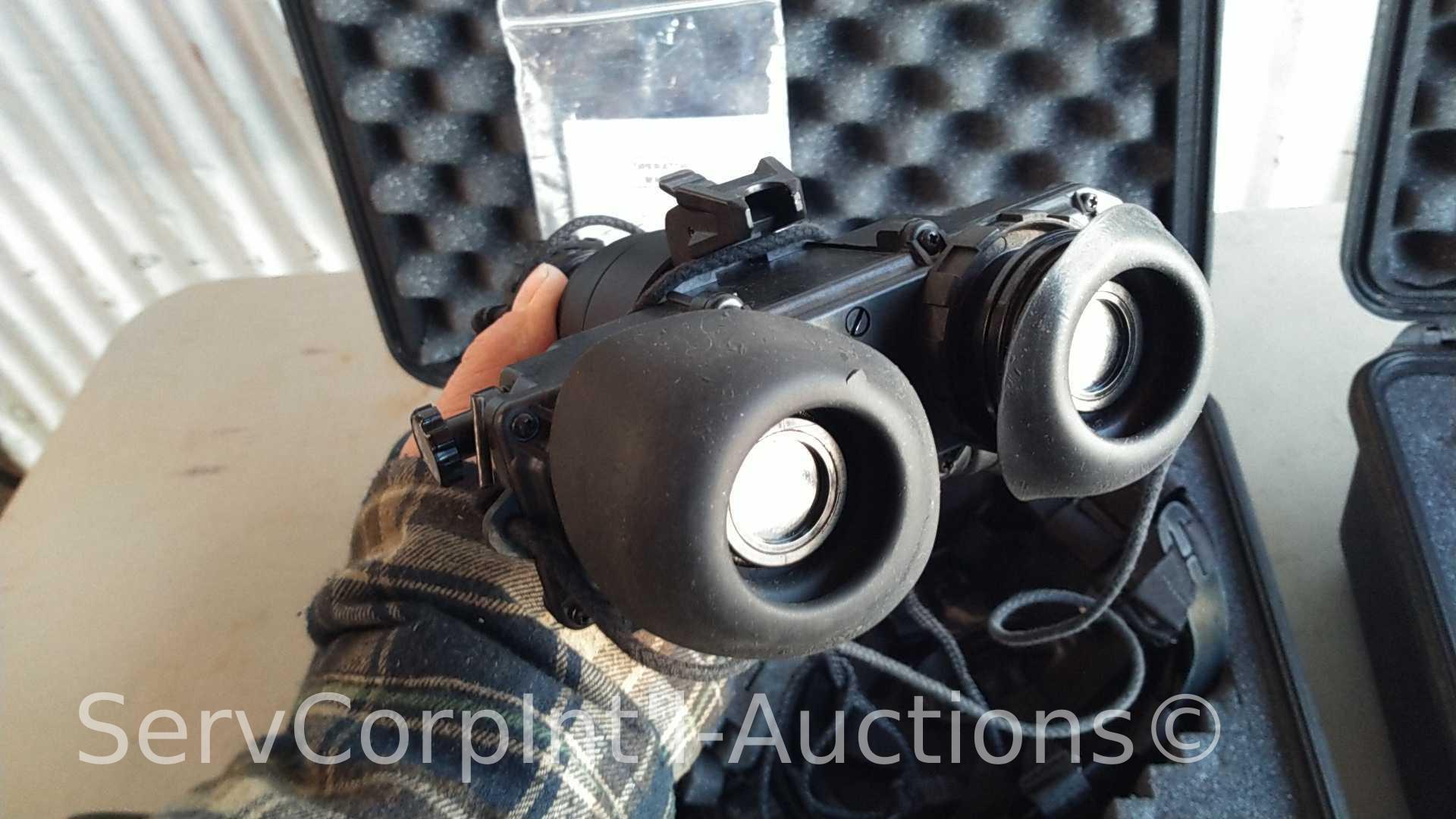 Lot on Shelf of 2 Night Vision Goggles TD-300 (Seller: STP Sheriff)