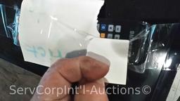 Lot on 2 Pallets of Desk (asset 07602), 2 Chairs (asset 01754, 01877), 2 Glass Covers for