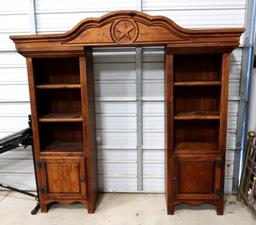 Rustic 3 Piece Entertainment Center