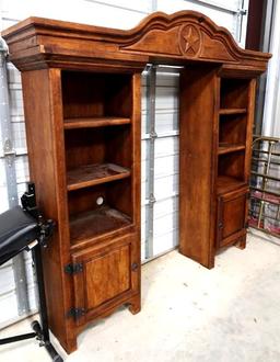 Rustic 3 Piece Entertainment Center