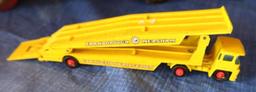 4 Vintage Metal Toy Trucks/Trailers