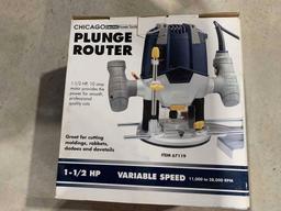 Plunge Router w/ Battery Charger