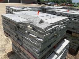 Pallet of Charcoal Lueders 4"-8" Thin Veneer
