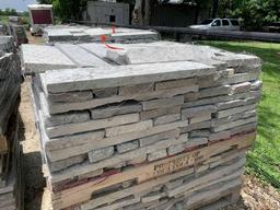 Pallet of Charcoal Lueders 4"-8" Thin Veneer