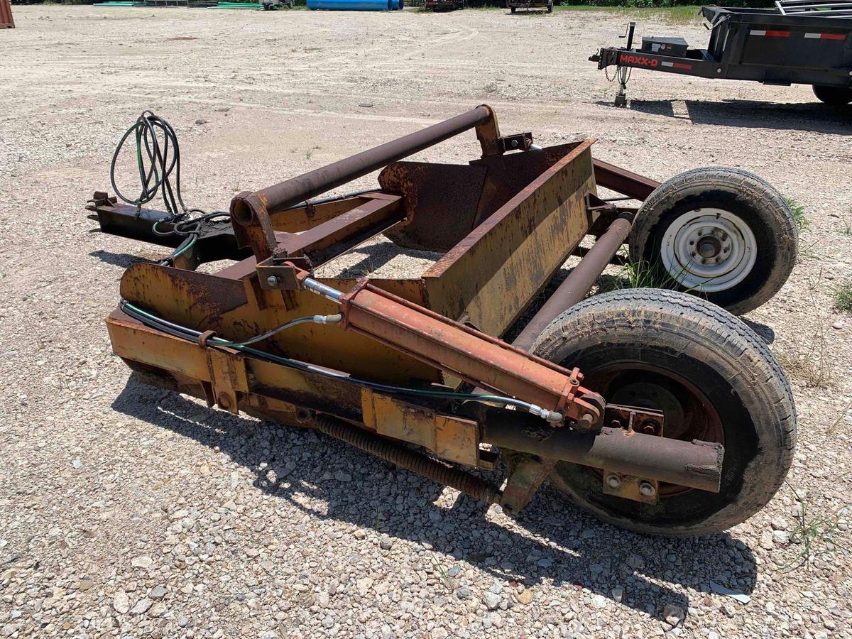 80" Dirt Scraper Pan