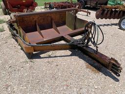 80" Dirt Scraper Pan