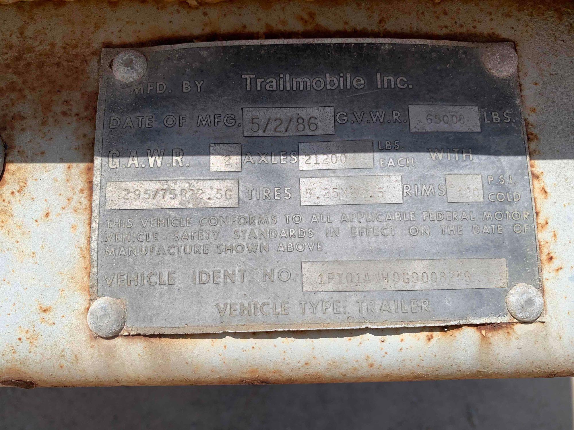 Trailmobile Box Trailer