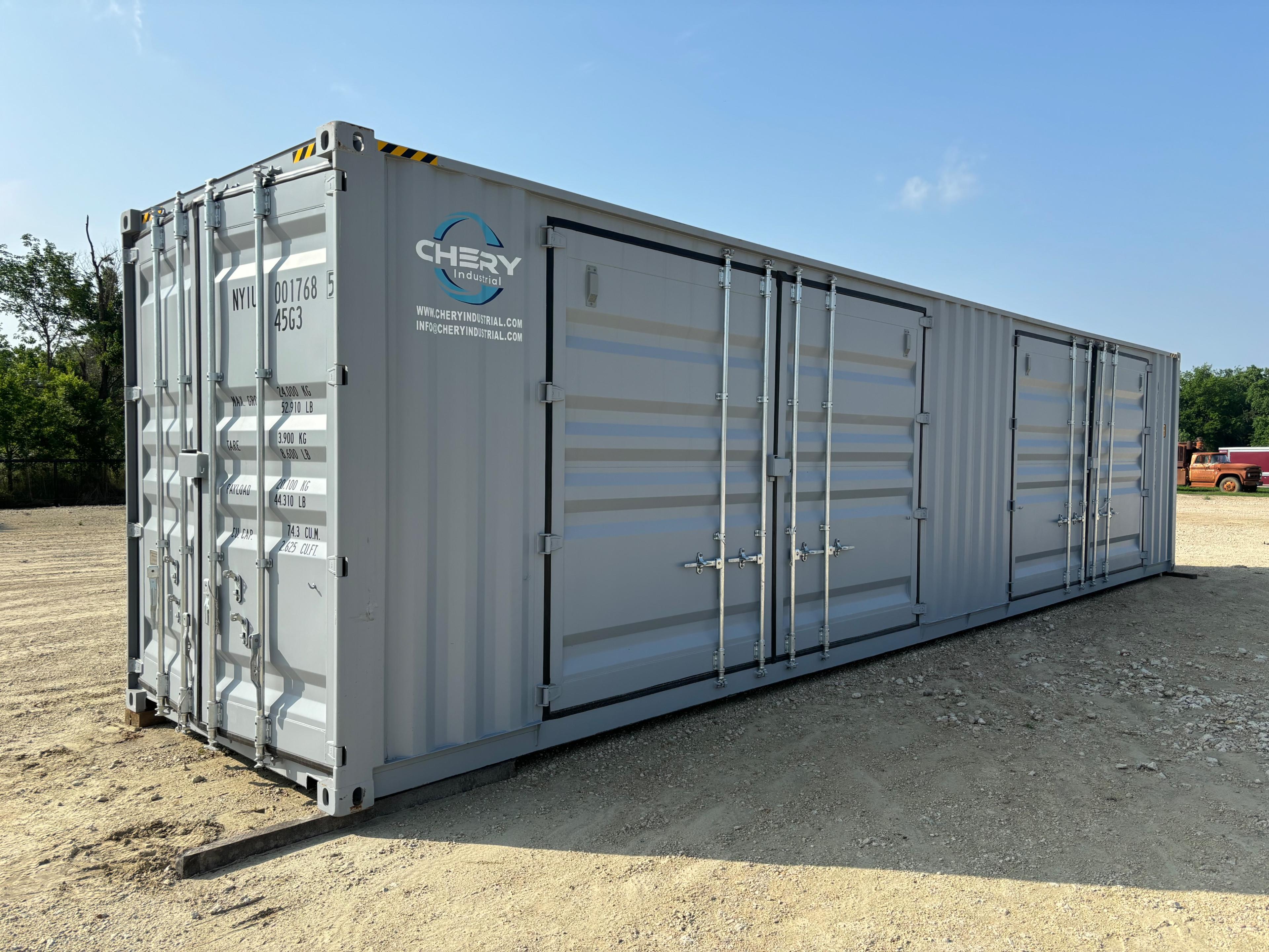 40' High Cube Multi Door Container-1 Tripper