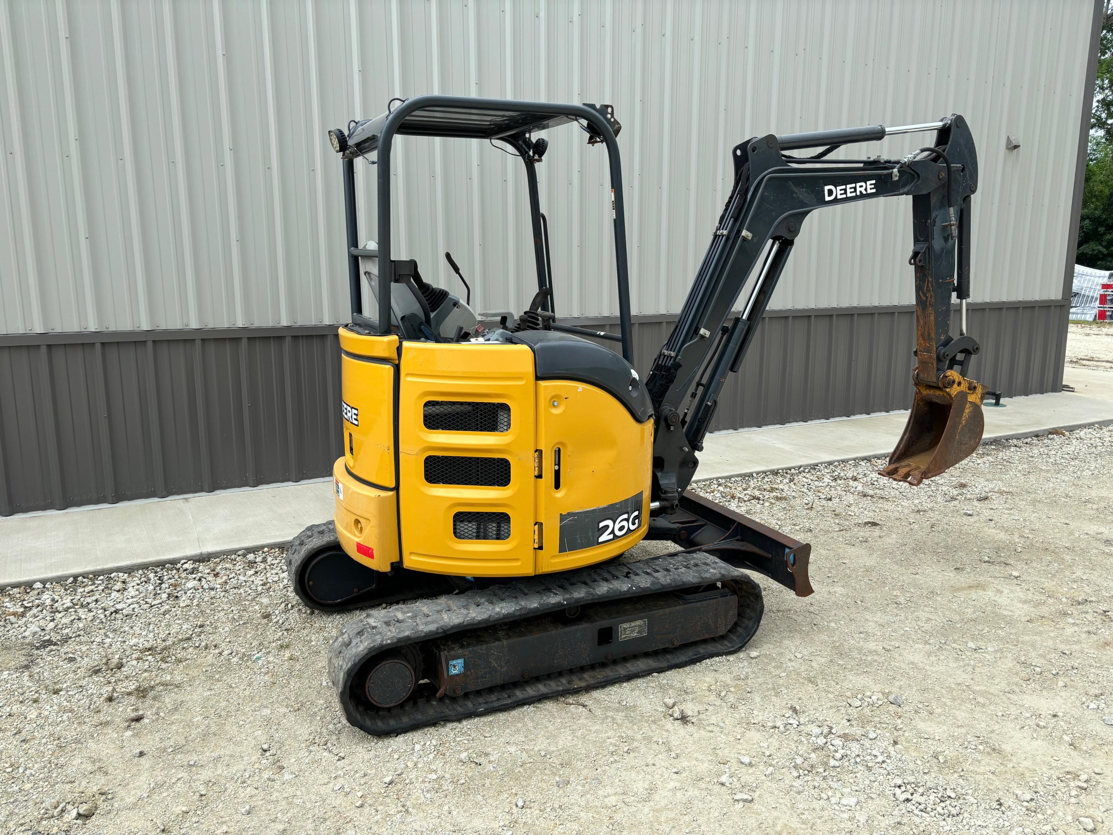 John Deere 26G Mini Excavator