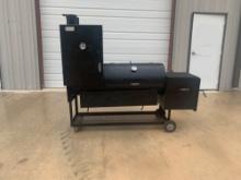 Old Country BBQ Pit W/ 2 Smoker Boxes