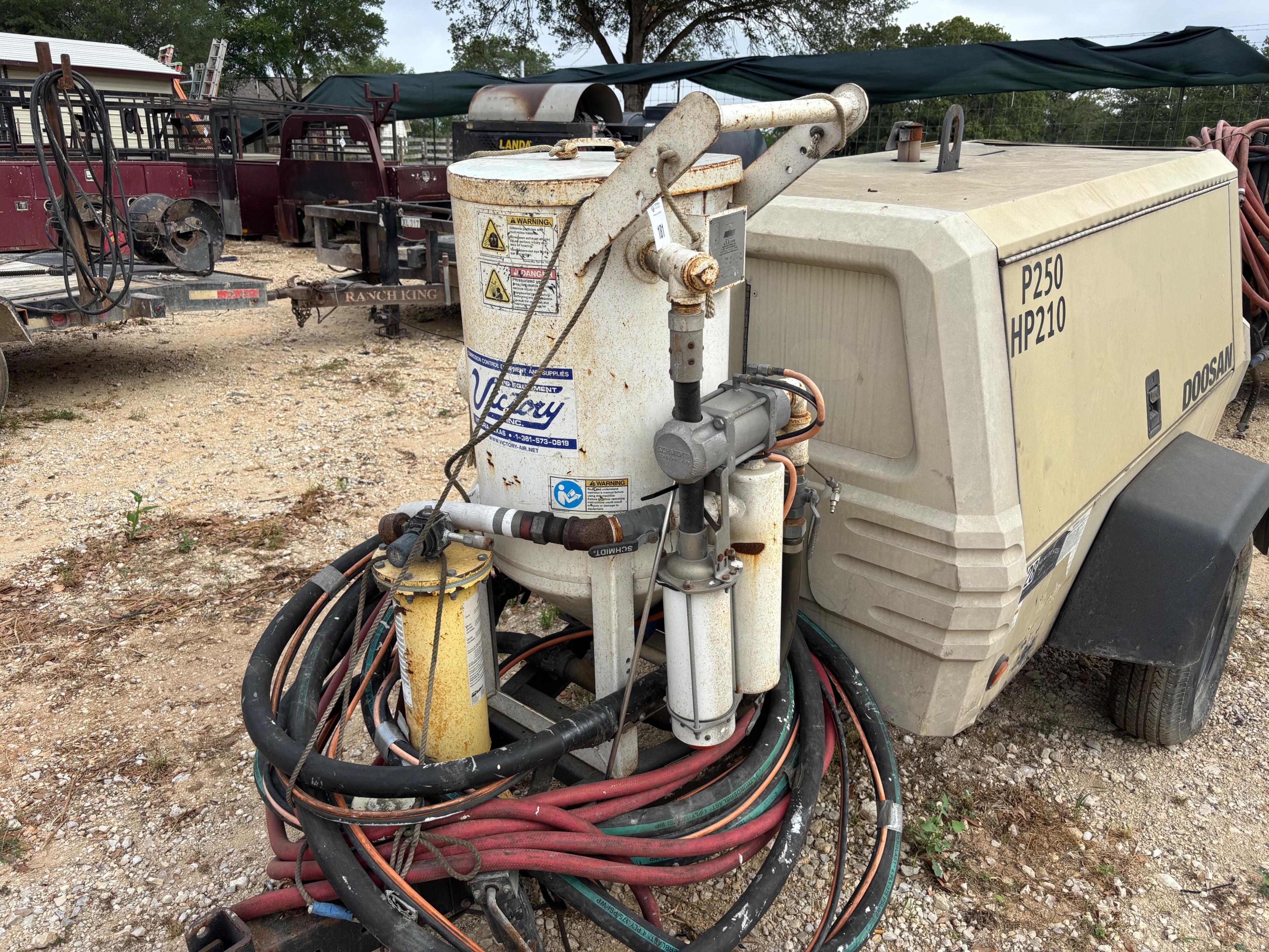 2020 Doosan P250/HP210 Air Compressor