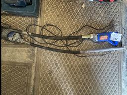 (2) 3/4HP Concrete Vibrators