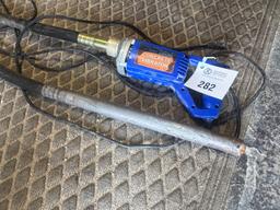 (2) 3/4HP Concrete Vibrators