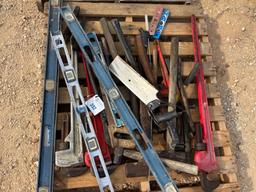Pallet w/ Assorted Hand Tools