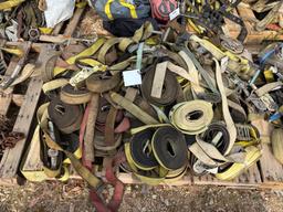 Pallet of Ratchet Straps & Binders