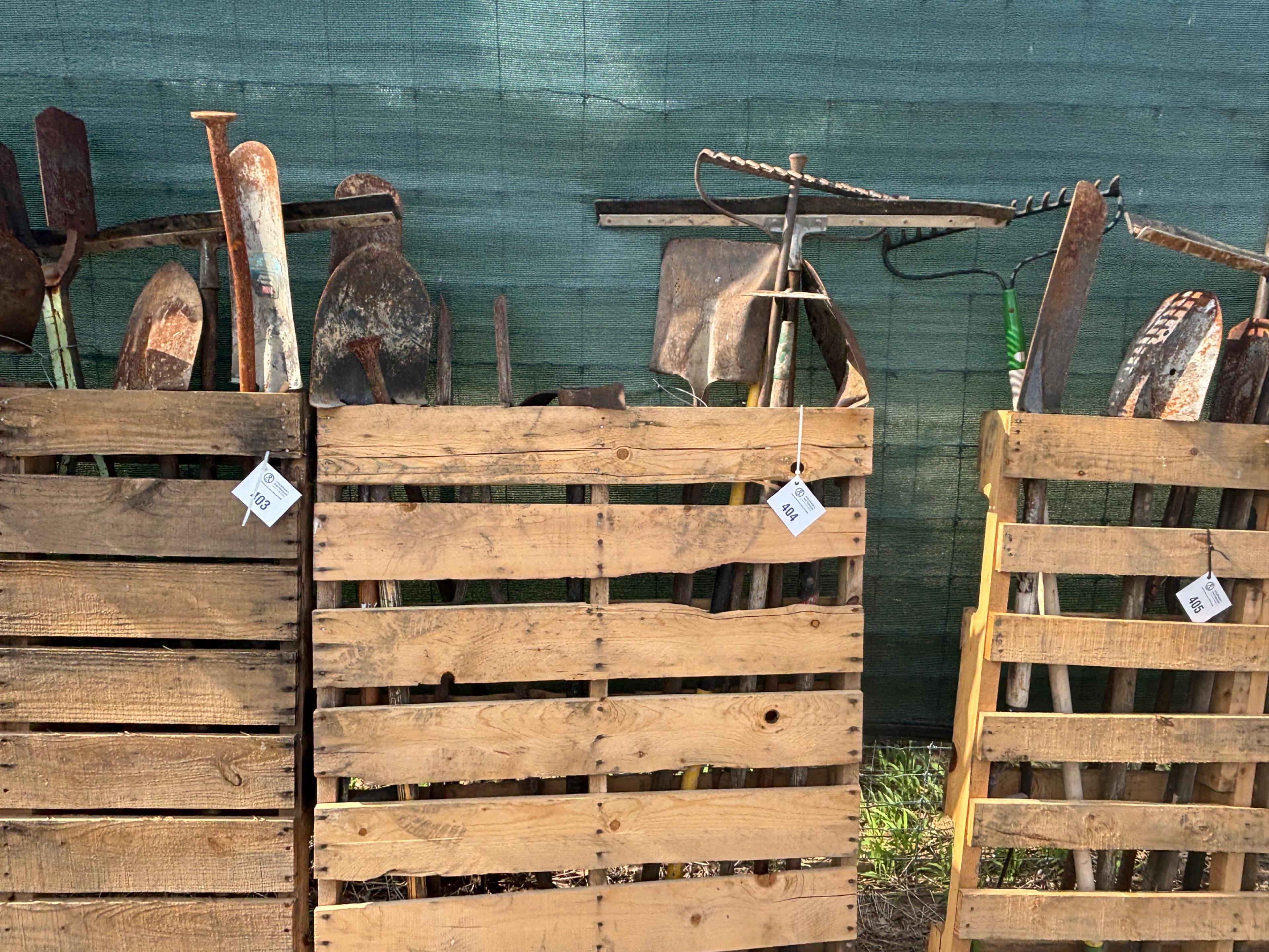 Pallet of Misc Hand Tools