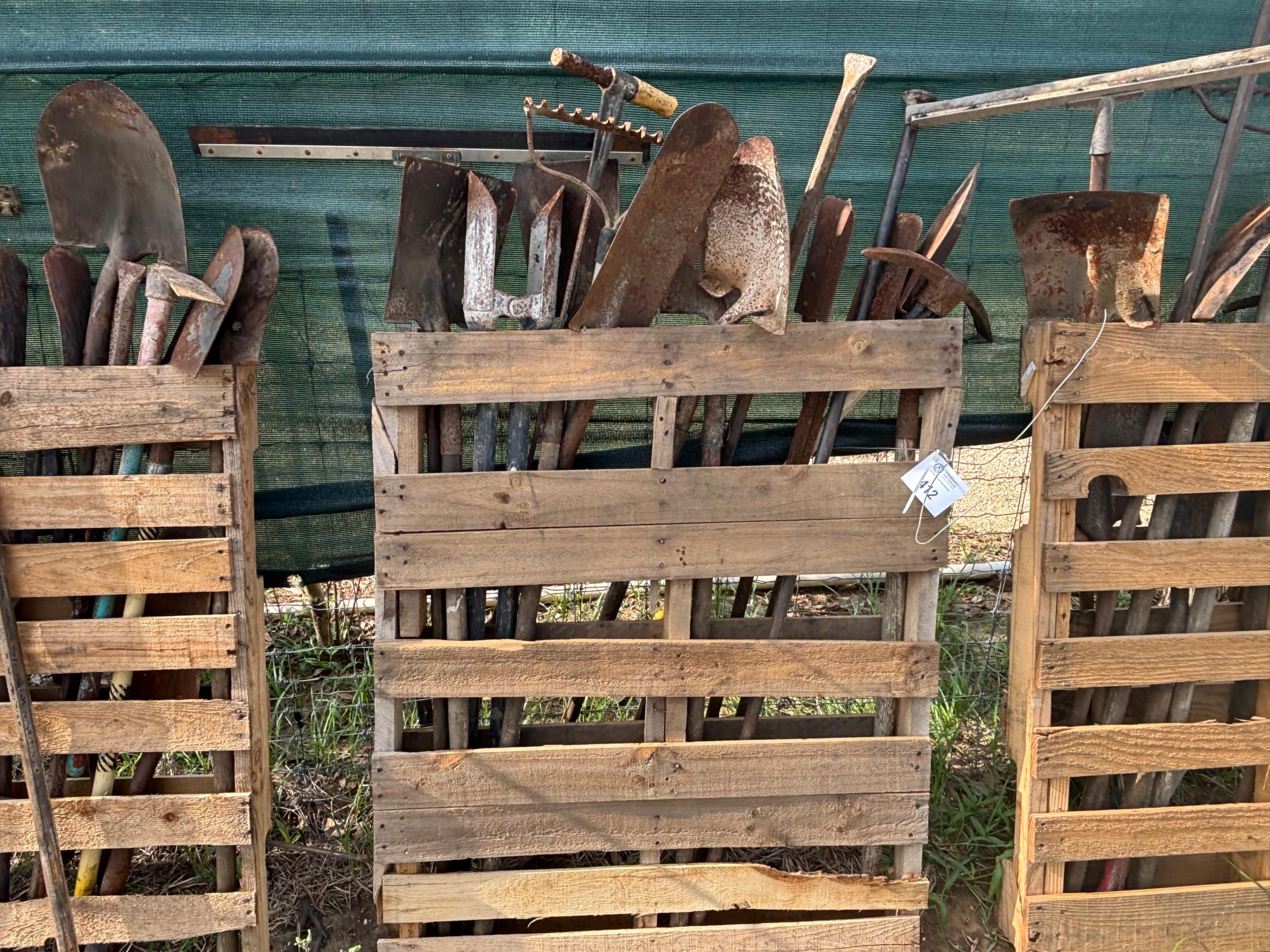 Pallet of Misc Hand Tools
