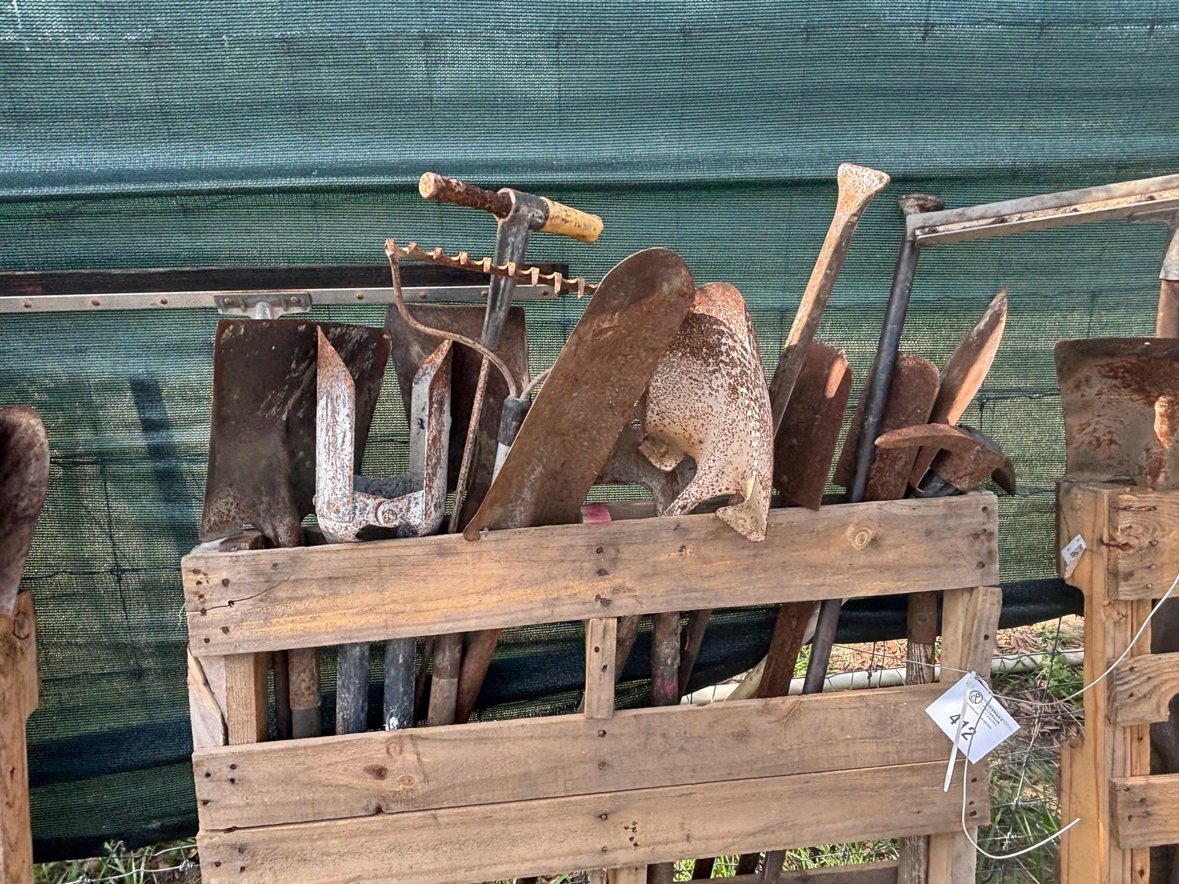 Pallet of Misc Hand Tools
