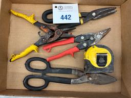 2 Box Lots - Assorted Vice Grips and Tin Snips
