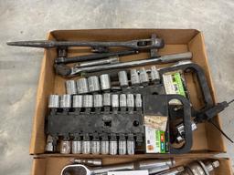 2 Box Lots - Ratchets and Sockets