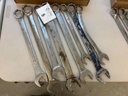 Box Lot - Misc Combination Wrenches (Various Sizes)