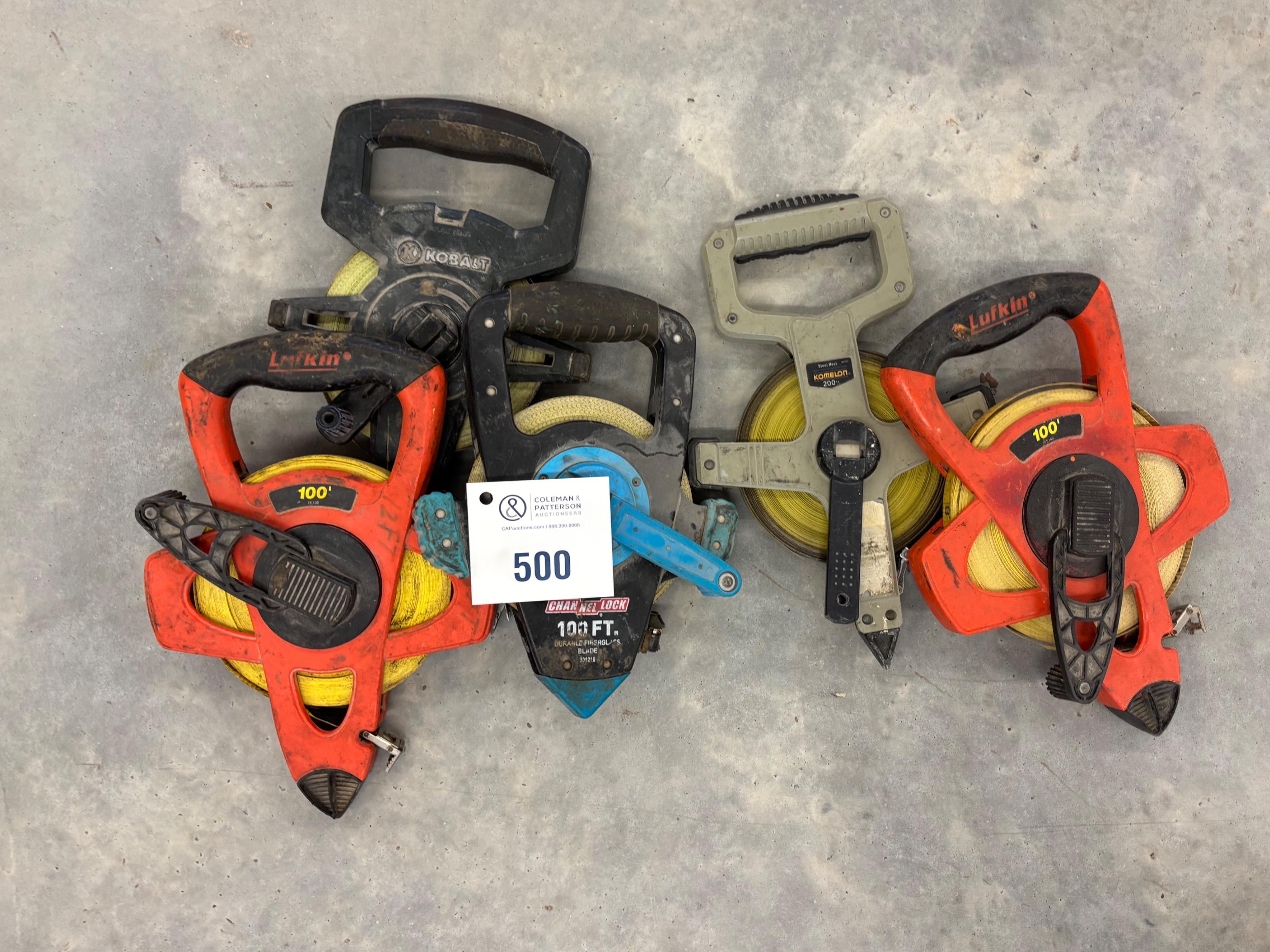 5- 100 Ft Tape Measure's