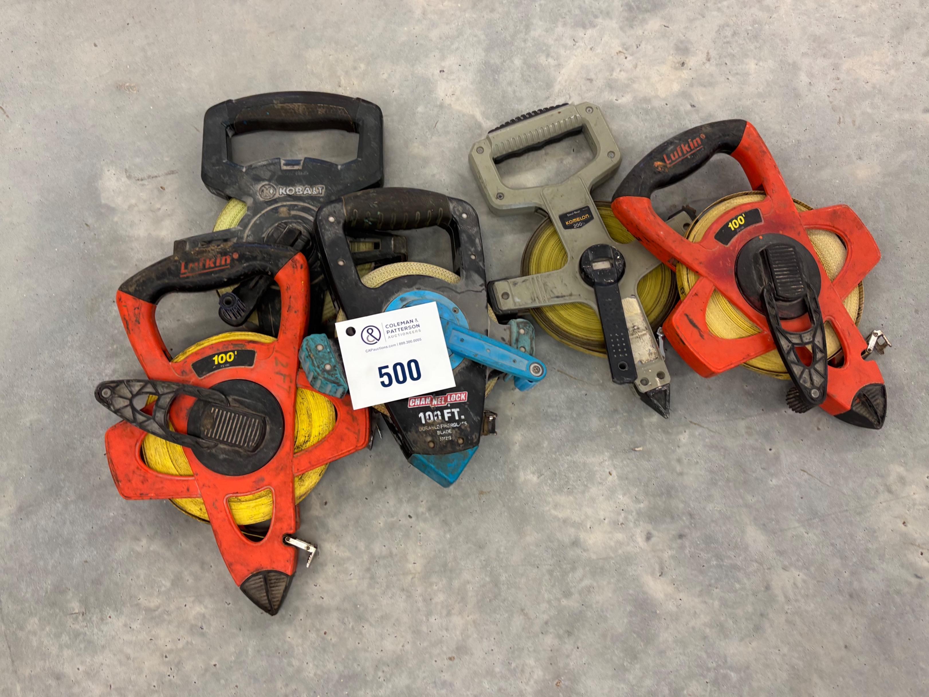 5- 100 Ft Tape Measure's