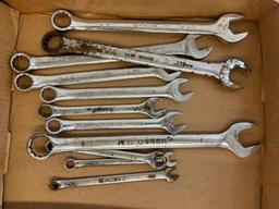 Box Lot - Misc Combination Wrenches (Various Sizes)