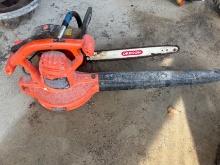 Echo CS 370 Gas Chainsaw w/ B&D Electric Blower