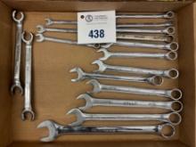 1 Box Lot Metric Box End Wrenches Plus 3 Adjustable Crescent Wrenches