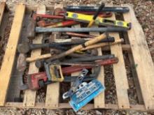 Pallet of Assorted Hand Tools