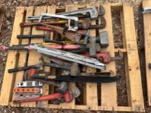 Pallet of Assorted Hand Tools