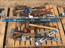 Pallet of Assorted Hand Tools